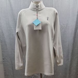 Sunice NWT Maddie Pullover 1/4 zip knit women's 2XL Oyster White